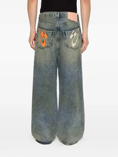 Pdf Front-pleat Jeans In Blue