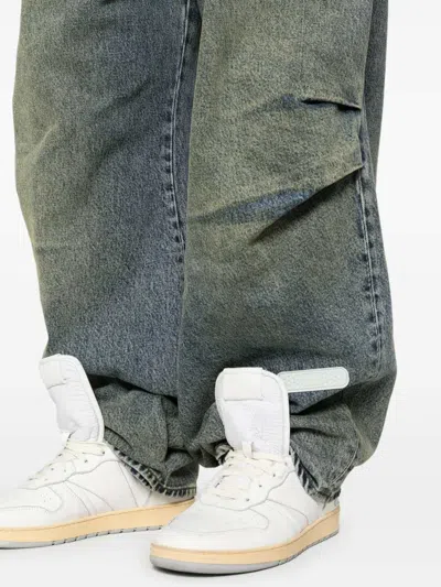 Pdf Front-pleat Jeans In Blue