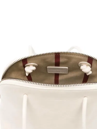 Uma Wang Double Handle Shoulder Bag In Neutral