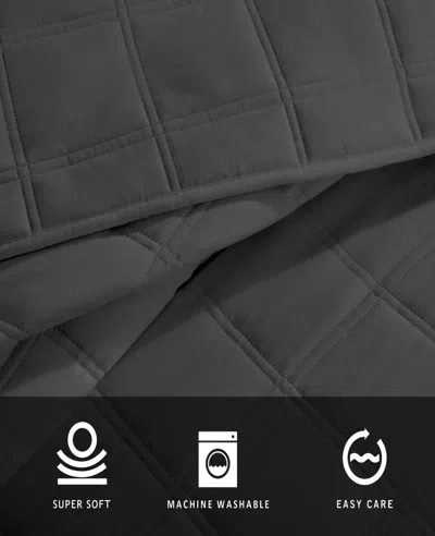 Kenneth Cole Stonewashed Quilt Set In Gray