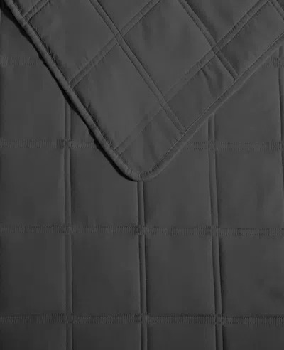 Kenneth Cole Stonewashed Quilt Set In Gray
