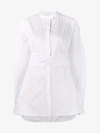 Ellery Corset Belt Cotton Shirt
