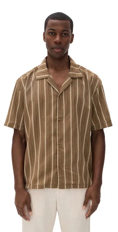 Rhythm West Winds Stripe Shirt In Multi