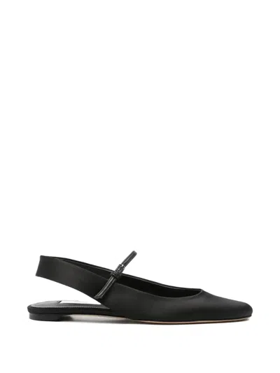 Totême Nappa Leather Slingback Mary Jane Ballerina Flats In Multi