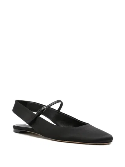 Totême Nappa Leather Slingback Mary Jane Ballerina Flats In Multi