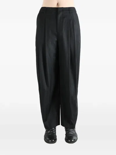 Ader Error Pleated Trousers In Black