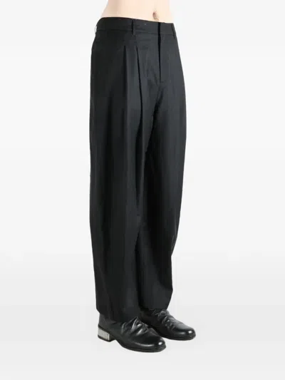Ader Error Pleated Trousers In Black