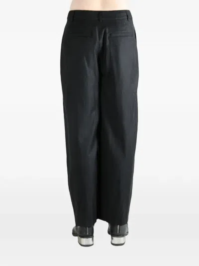 Ader Error Pleated Trousers In Black