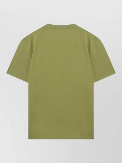 Ami Alexandre Mattiussi Cotton T-shirt In Green