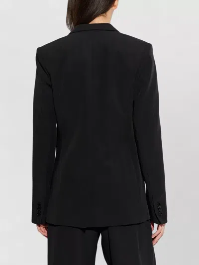 Isabel Marant Feray Tailored Jacket Notch Lapel Design In Black