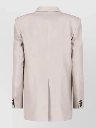 Tagliatore Suit Double Breasted Button Detail Tailoring In Neutral