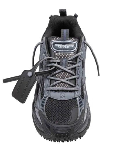 Off-white Be Right Back Panel Sneakers Pull Tab In Black