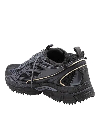 Off-white Be Right Back Panel Sneakers Pull Tab In Black