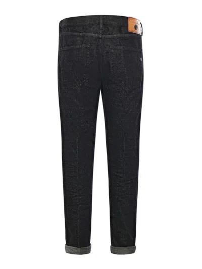 Dondup Five-pocket Jeans In Black