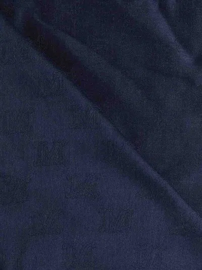 Max Mara Bufanda - Azul In Blue