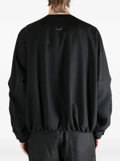 Ader Error Button Long-sleeve Jacket In Black