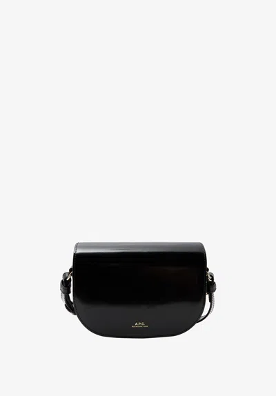 A.p.c. A. P.c. Mini Handbag 10 X 6.5 X 3 Cm With Adjustable Strap In Black