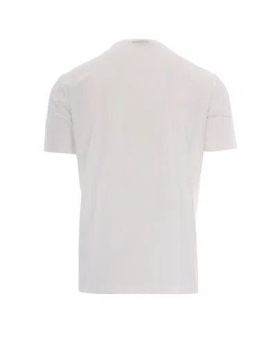 Emporio Armani T-shirt Lyocell Basic Snow White