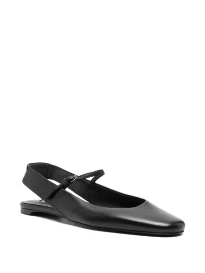 Totême Nappa Leather Slingback Mary Jane Ballerina Flats In Multi