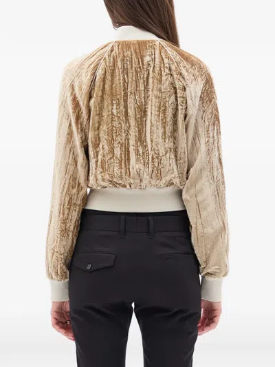 Ann Demeulemeester Arya Slim Fit Raglan Bomber In Multi