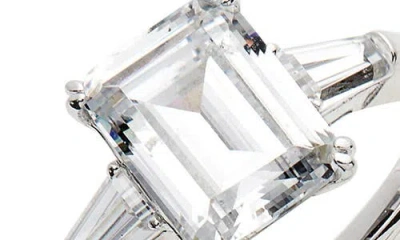 Lafonn Emerald-cut Ring In Metallic