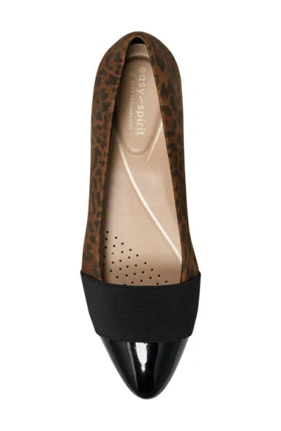 Easy Spirit Casta Pointed Toe Pump In Brown