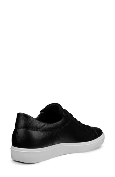 Ecco Classic Zip Sneaker In Black