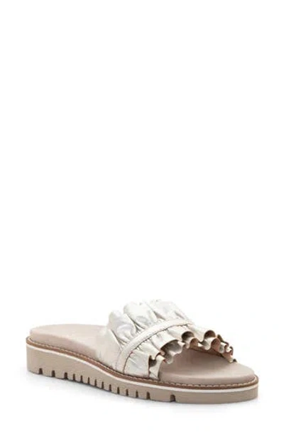 Ara Keyes Leather Sandal In Neutral