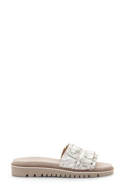 Ara Keyes Leather Sandal In Neutral