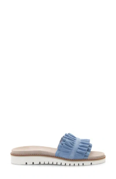 Ara Keyes Slide Sandal In Blue
