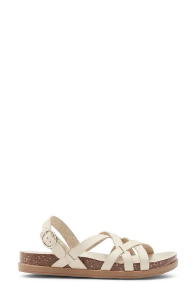 Project Cloud Leather Sandal In Gray