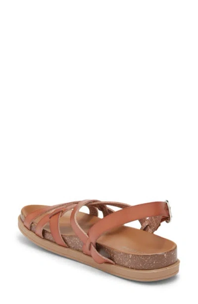 Project Cloud Leather Sandal In Brown