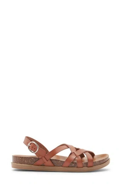 Project Cloud Leather Sandal In Brown