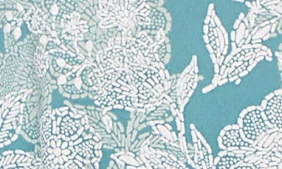 Ruby Rd. Ruby Rd Puff Print Top In Multi