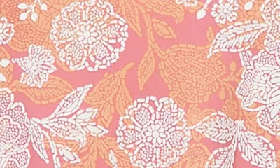 Ruby Rd. Ruby Rd Puff Print Top In Multi