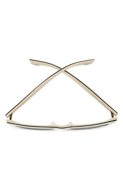 Hugo Boss Boss 52mm Rectangular Sunglasses In White