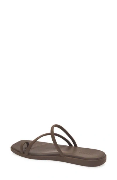 Crocs Miami Toe Loop Sandal In Brown