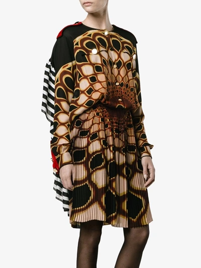 Shop Givenchy 'kaleido Eye' Printed Dress