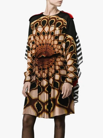 Shop Givenchy 'kaleido Eye' Printed Dress