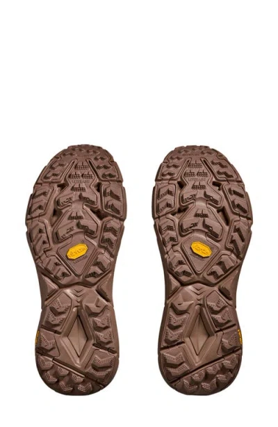 Hoka U Mafate Speed 4 Lite Rubber-trimmed Mesh Sneakers In Pink