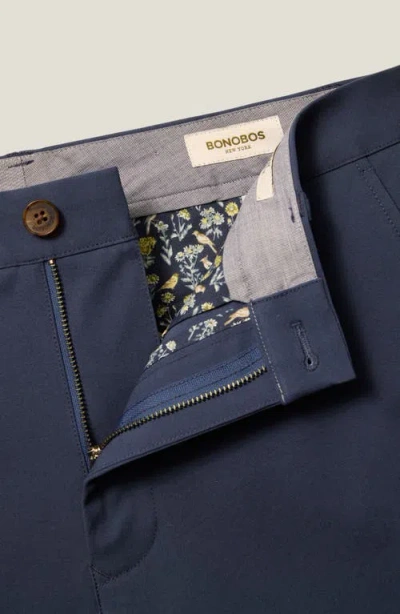 Bonobos Evolution Washed Stretch Cotton Chinos In Blue