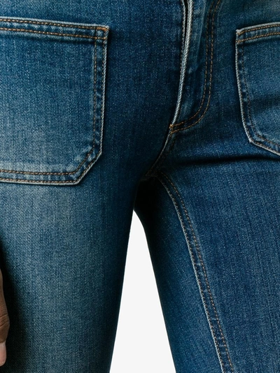 Shop Stella Mccartney 'skinny Kick' Jeans In Blue