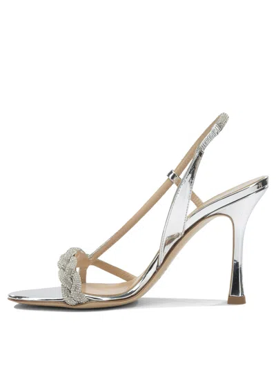 Ninalilou Sandals Silver In Silver