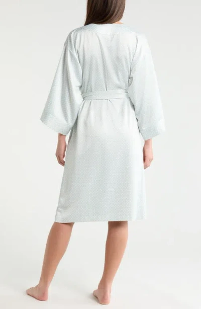 Nordstrom Satin Robe In Blue