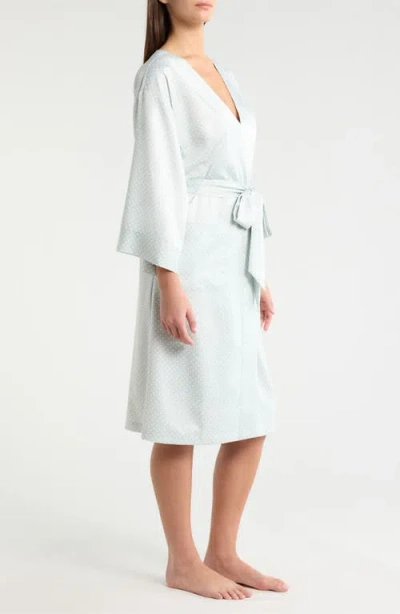 Nordstrom Satin Robe In Blue