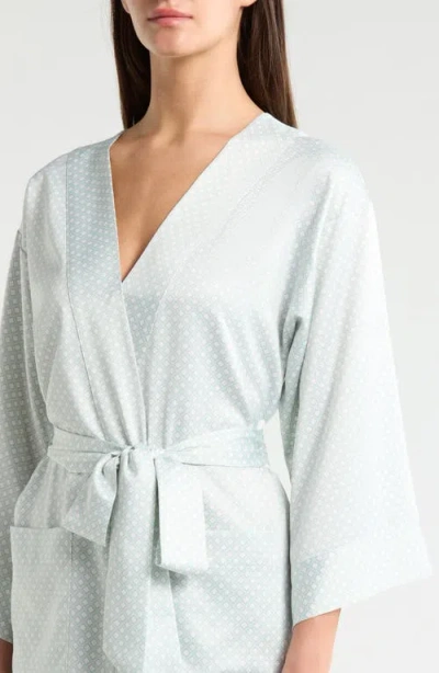 Nordstrom Satin Robe In Blue