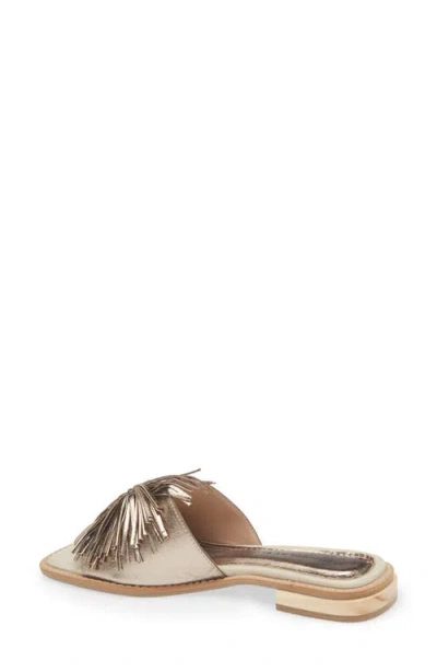 Chocolat Blu Elda Slide Sandal In Gray