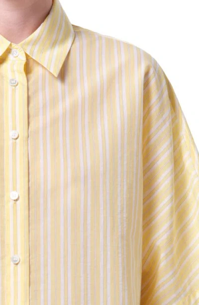 Agolde Parker Long Short In Blue