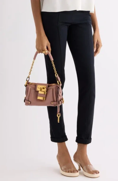 Chloé Chloe Women Biscuit Leather Small Paddington Shoulder Bag In Brown