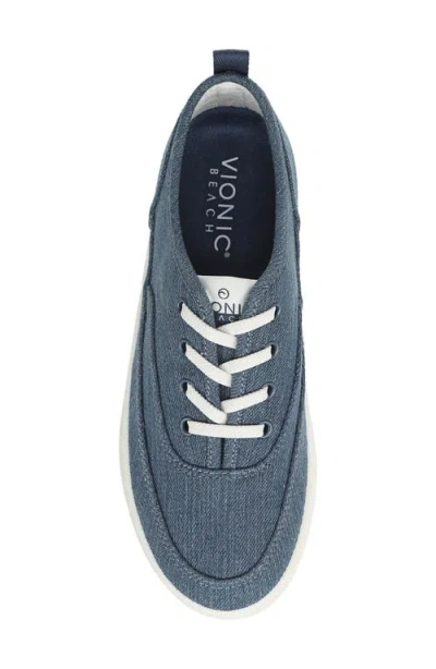 Vionic Cyan Sneaker In Blue